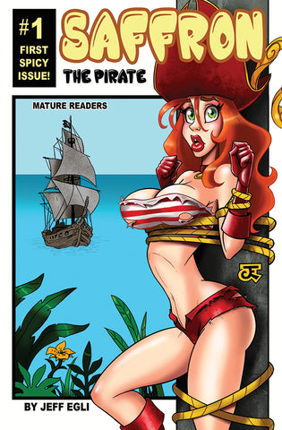 Saffron The Pirate #1 Cover A by Jeff Egli