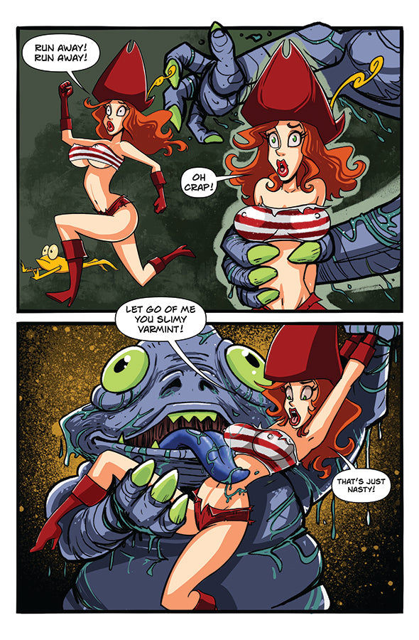 Foil Variant Cover (Mermaid Kiss) - Saffron The Pirate #1