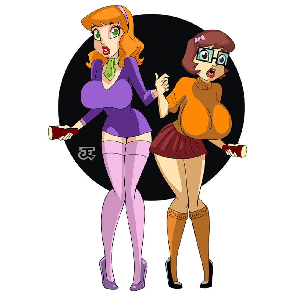 Enigma Girls Limited Edition Sticker By Jeff Egli