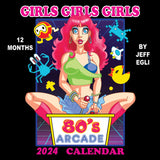 Girls Girls Girls 2024 Calendar (50% OFF)By Jeff Egli