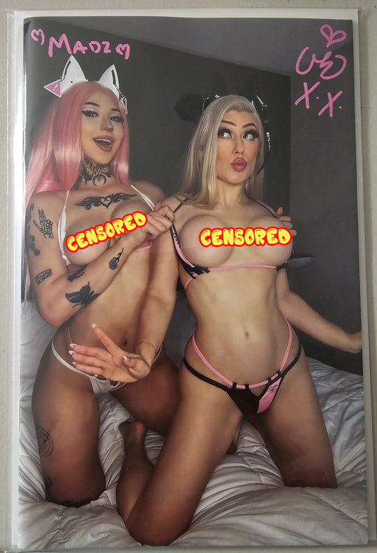 Rachie & Maddie Naughty SDCC Variant C, Saffron's Swimsuit Issue #1