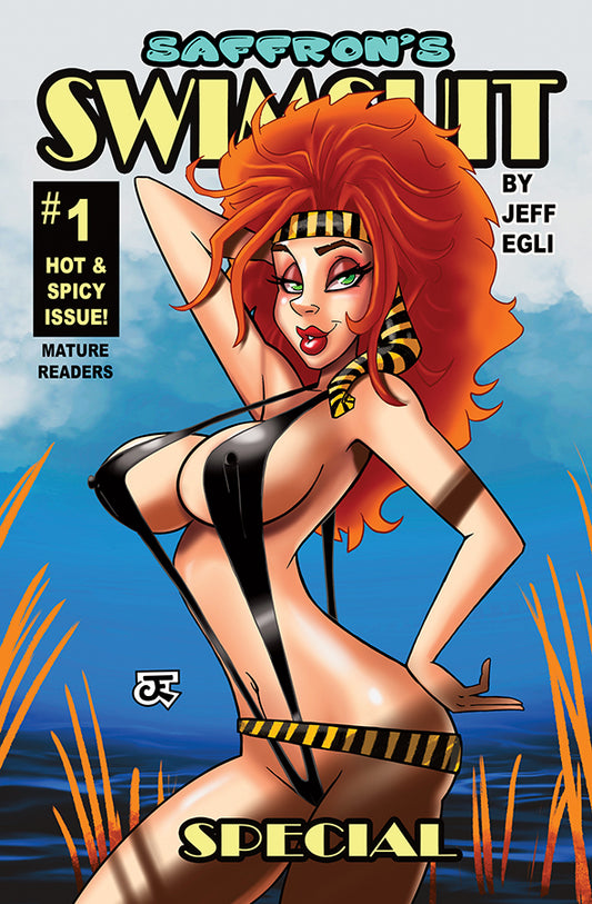 Saffron's Swimsuit Special #1 - Main Cover By Jeff Egli