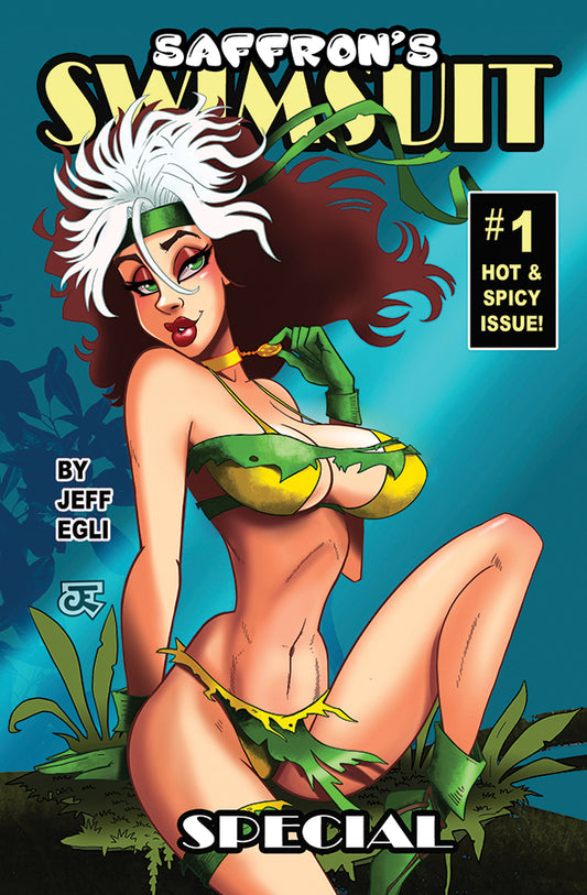 Rogue Variant by Jeff Egli - Saffron's Swimsuit Special #1