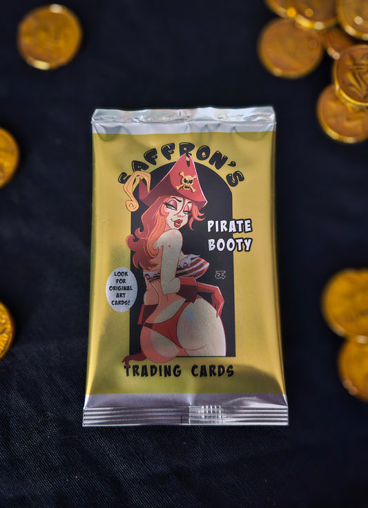 Saffron's Pirate Booty Trading Card Packs (by Jeff Egli)