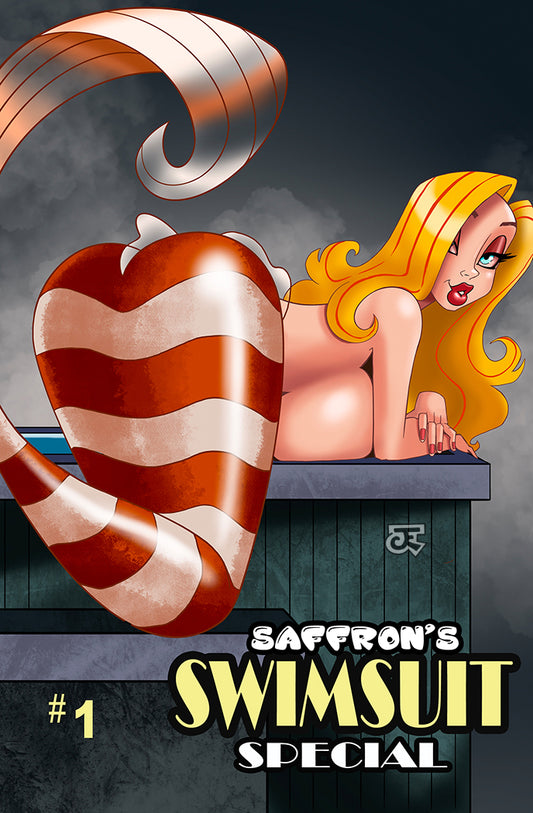 SDCC Goldie Nice Cover! By Jeff Egli - Saffron's Swimsuit Special #1