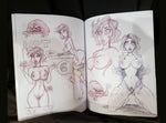 Underdrawings a sketchbook by Jeff Egli with CUSTOM BOOB SKETCH!