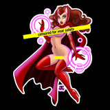 Red Caster Vinyl Sticker and Nude Variant