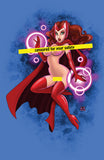 Red Caster Pinup Print Large 11x17 size